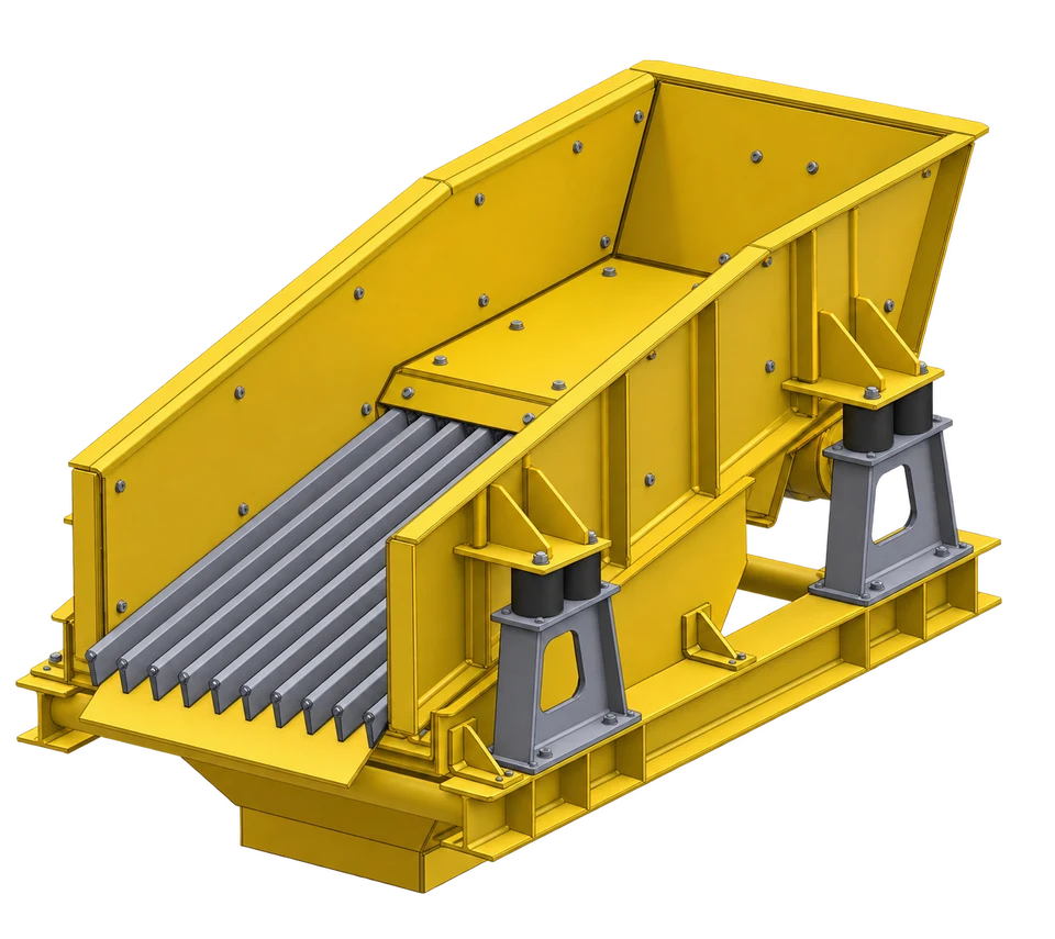 Vibrating grizzly feeder LA-AS-8-20-1