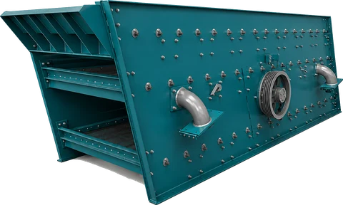 Heavy-duty 3-deck inclined vibrating screen — VSY series